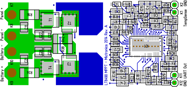 LT8490 Top Layout