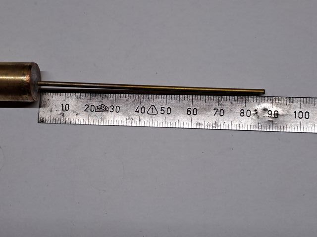 Radiating rod length 86 mm.